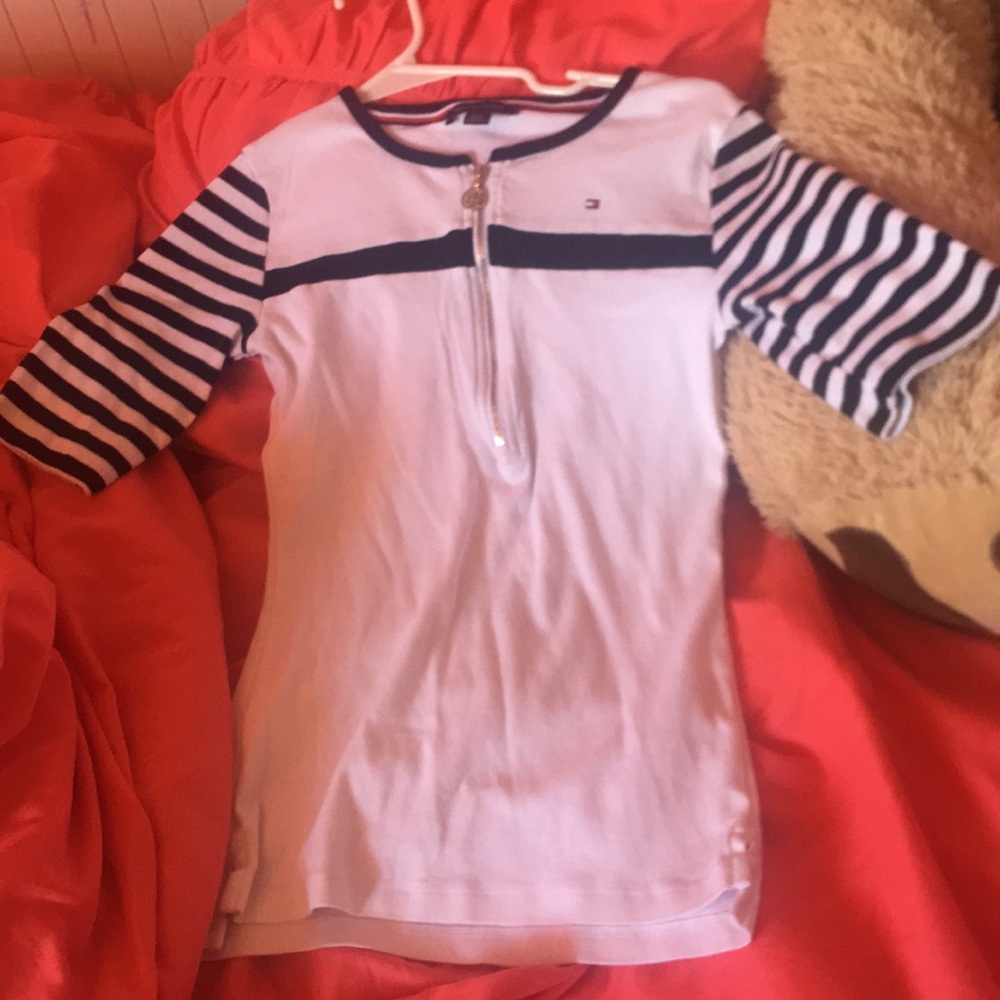 Cute too . Stripe sleeves